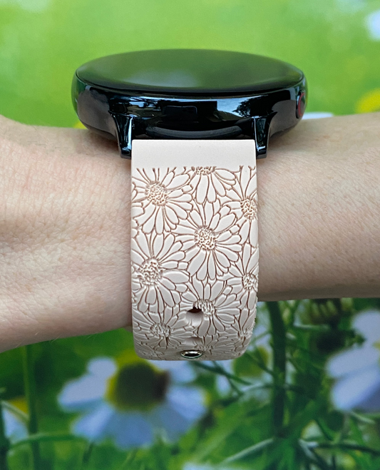 Daisy Floral 20mm Samsung Galaxy Watch Band