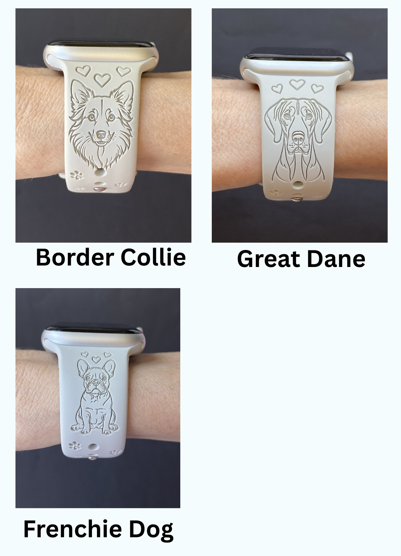 Dog Breed (#3) Fitbit Versa 3/Versa 4/Sense/Sense 2 Watch Band
