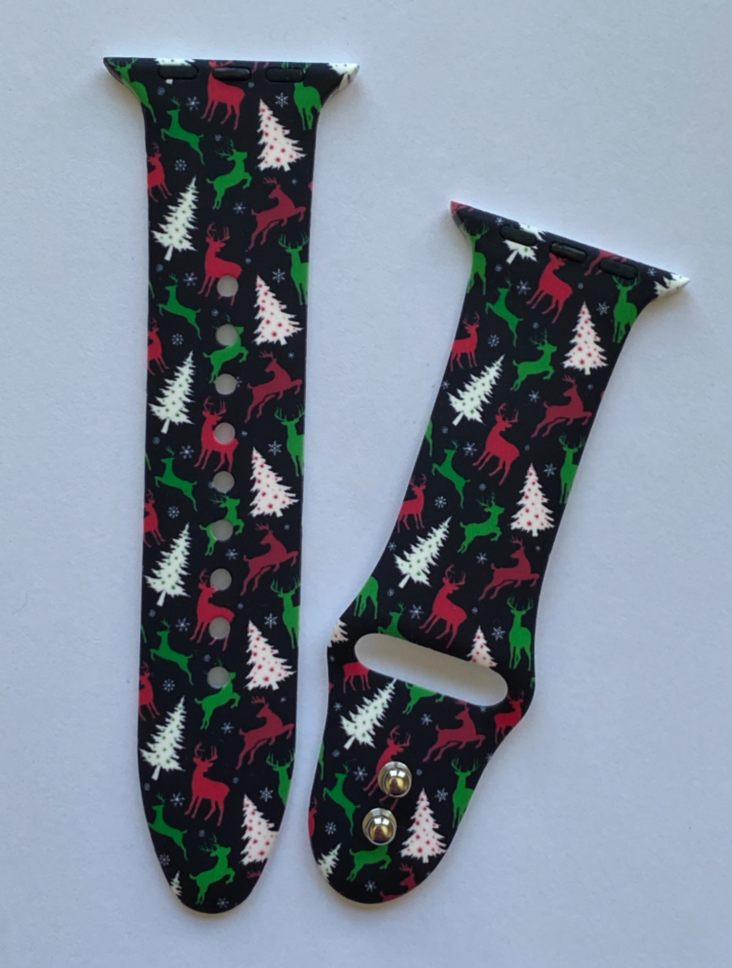 Christmas Deer Watch Band For Apple Watch