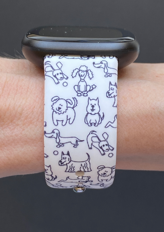 Dog Lover Fitbit Versa 3/Versa 4/Sense/Sense 2 Watch Band
