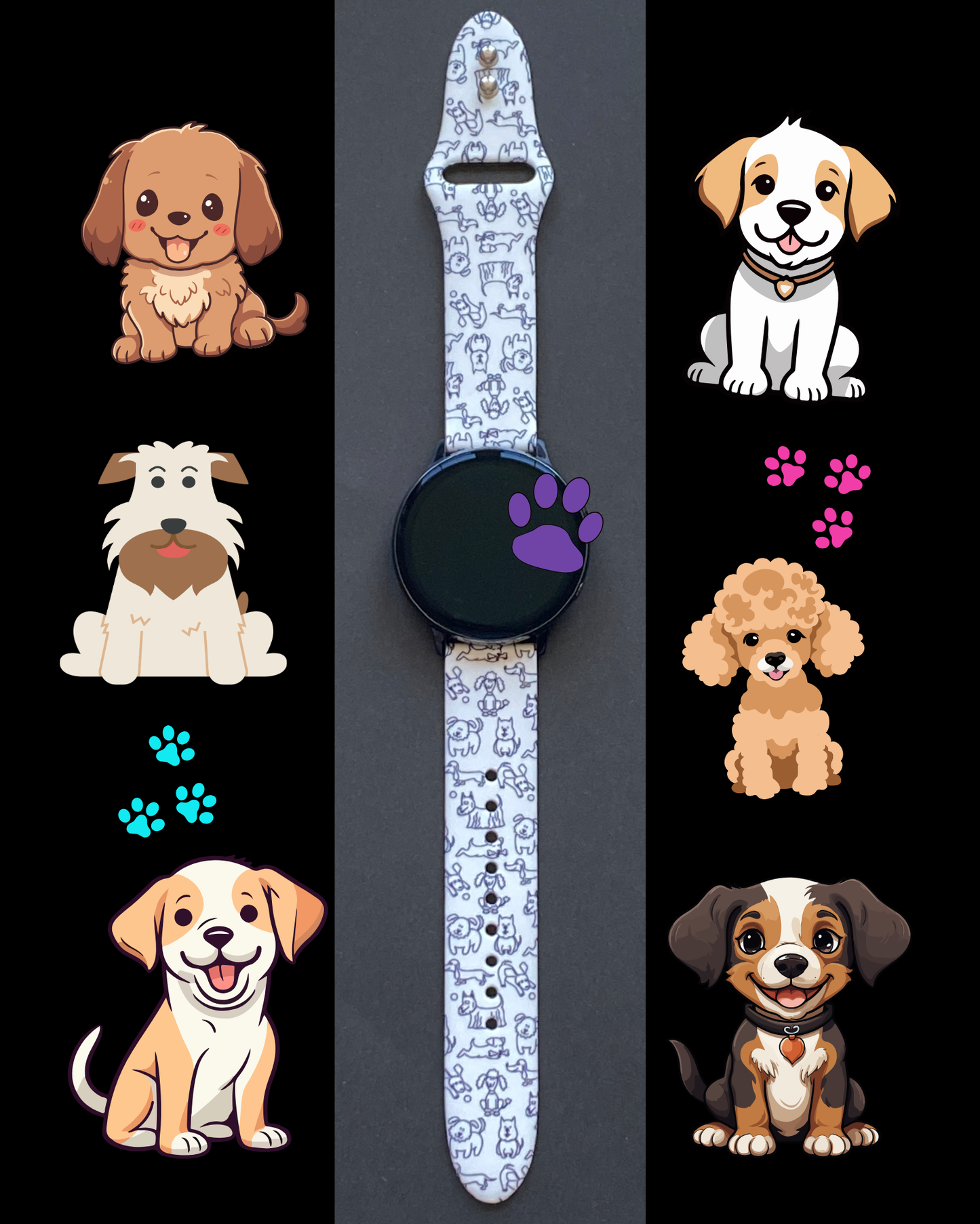 Dog Lover Samsung Galaxy Watch Band