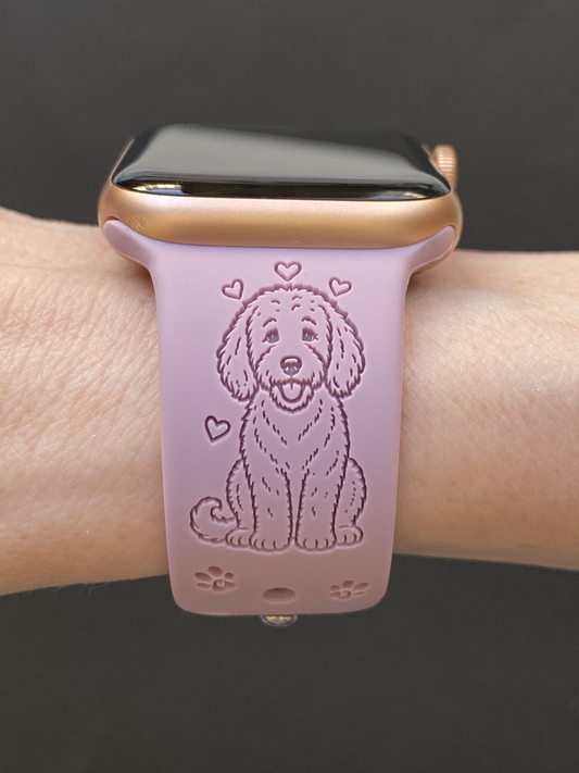 My Pet Goldendoodle Dog Watch Band For Apple Watch