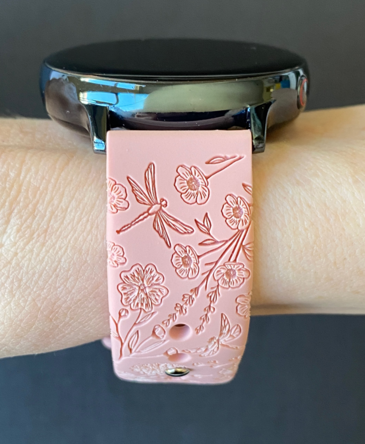 Dragonfly Blooms 20mm Samsung Galaxy Watch Band