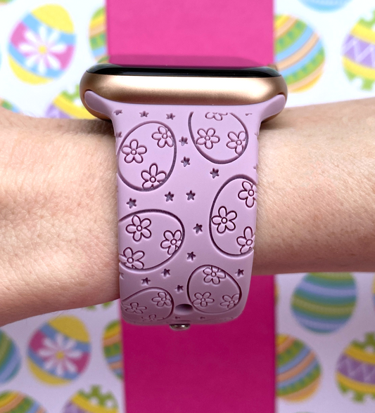 Easter Egg Floral Watch Band For Apple Watch