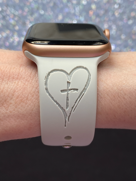 Cross and Verse Watch Band For Apple Watch