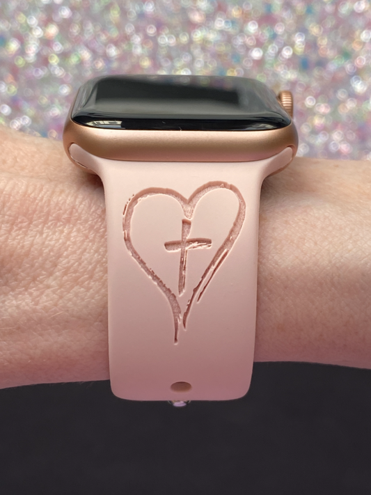 Cross and Verse Watch Band For Apple Watch