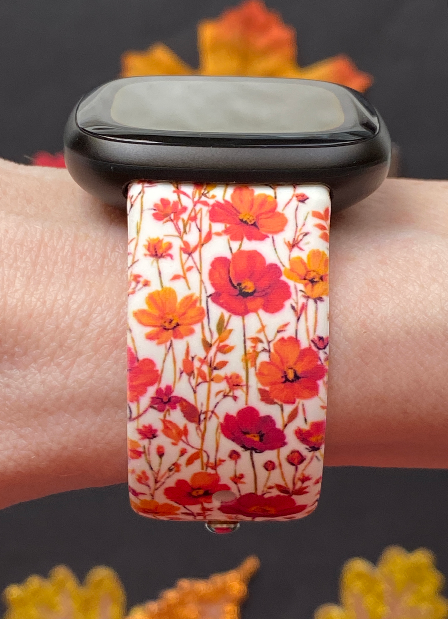 Fall Wildflowers Fitbit Versa 3/Versa 4/Sense/Sense 2 Watch Band