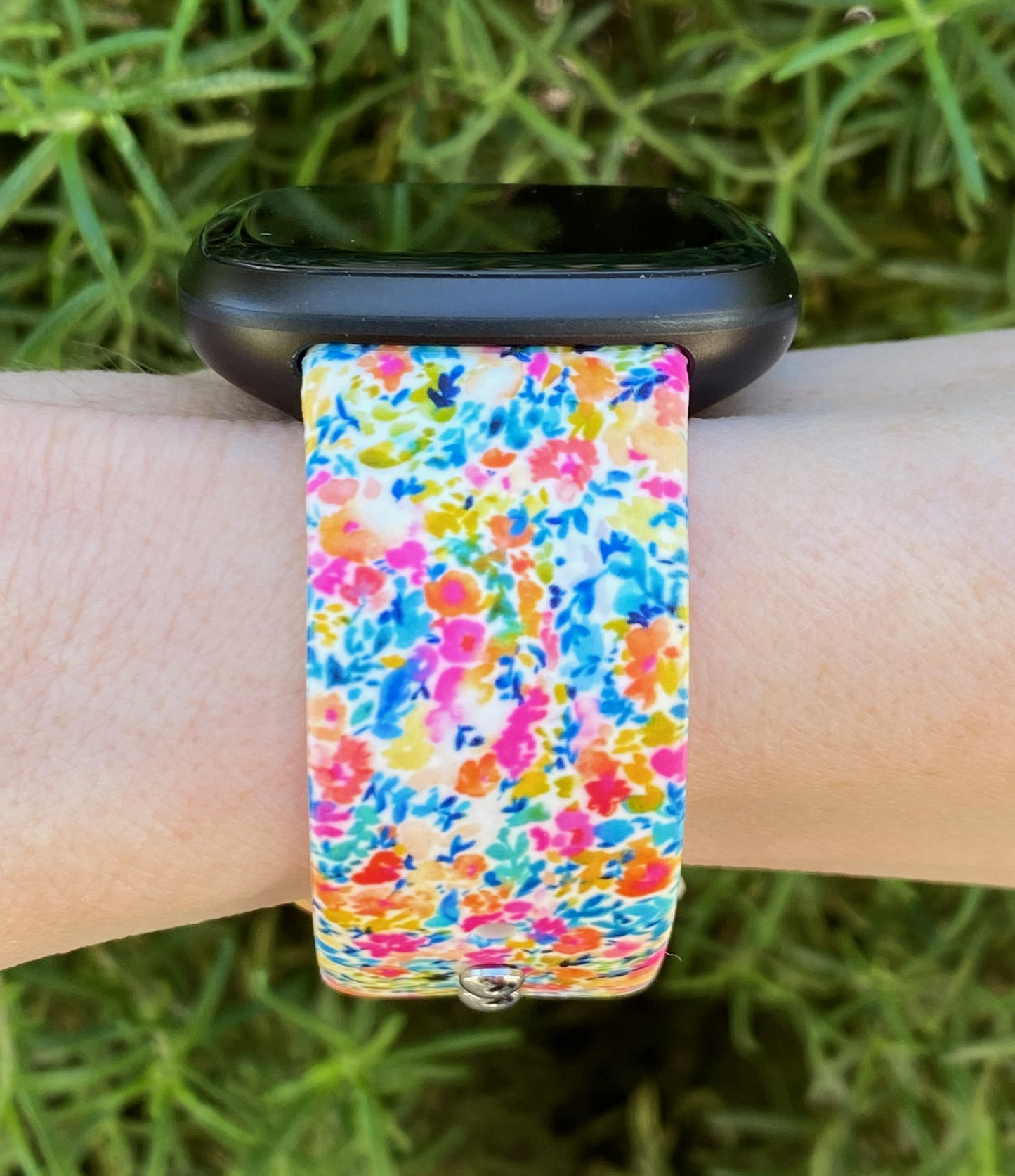 Field of Flowers Fitbit Versa 1/2 Watch Band