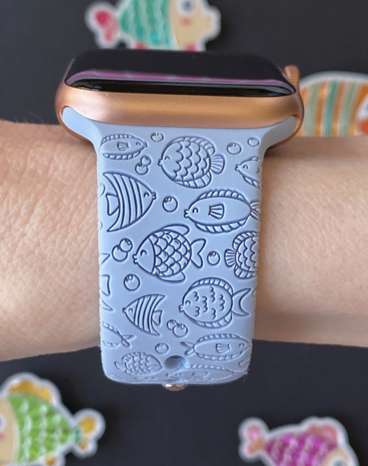 Tropical Fish Watch Band For Apple Watch