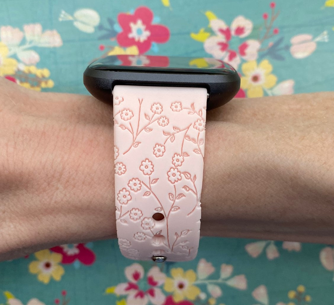Spring Flower Fitbit Versa 1/2 Watch Band