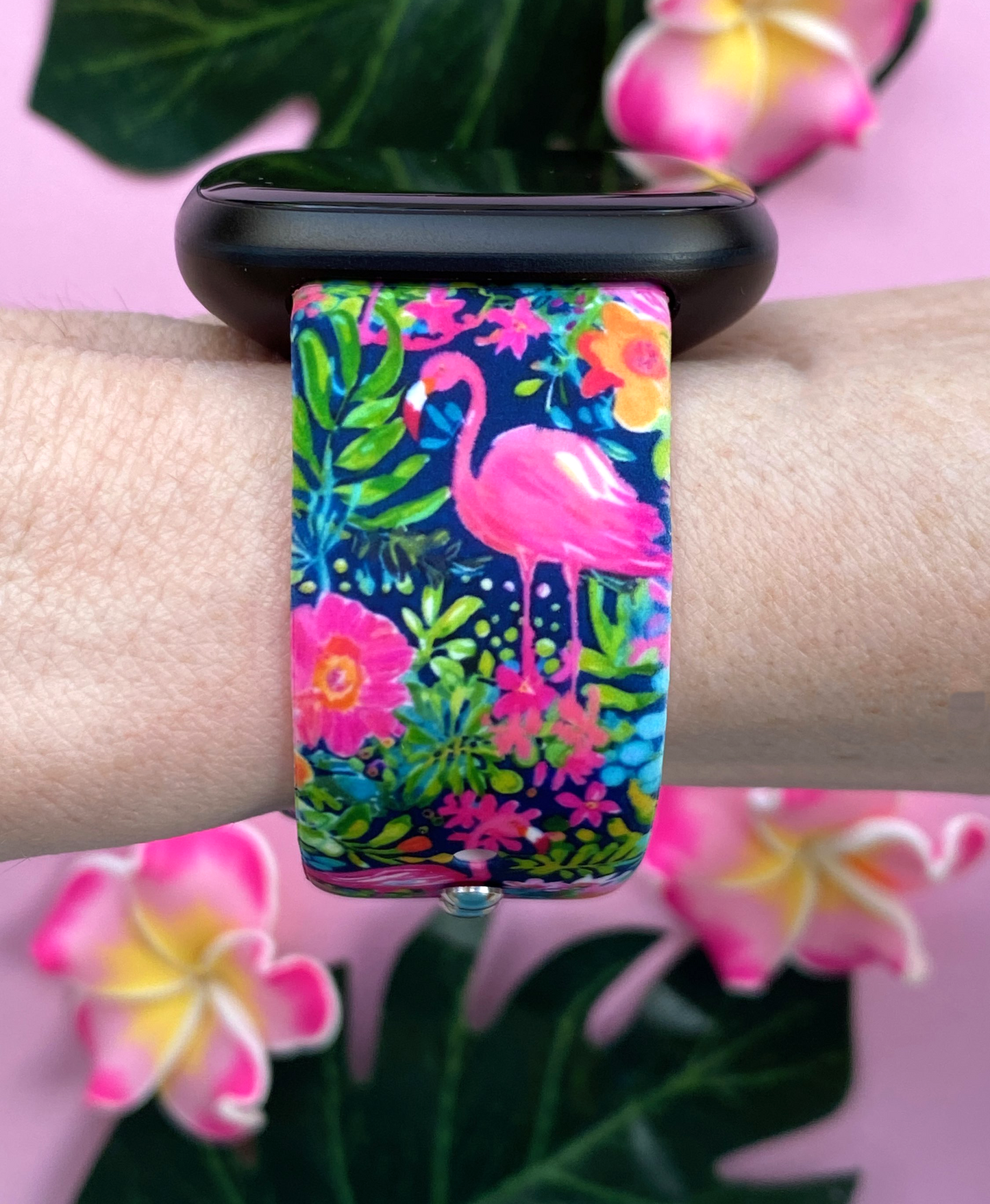 Flamingo Fitbit Versa 3/Versa 4/Sense/Sense 2 Watch Band