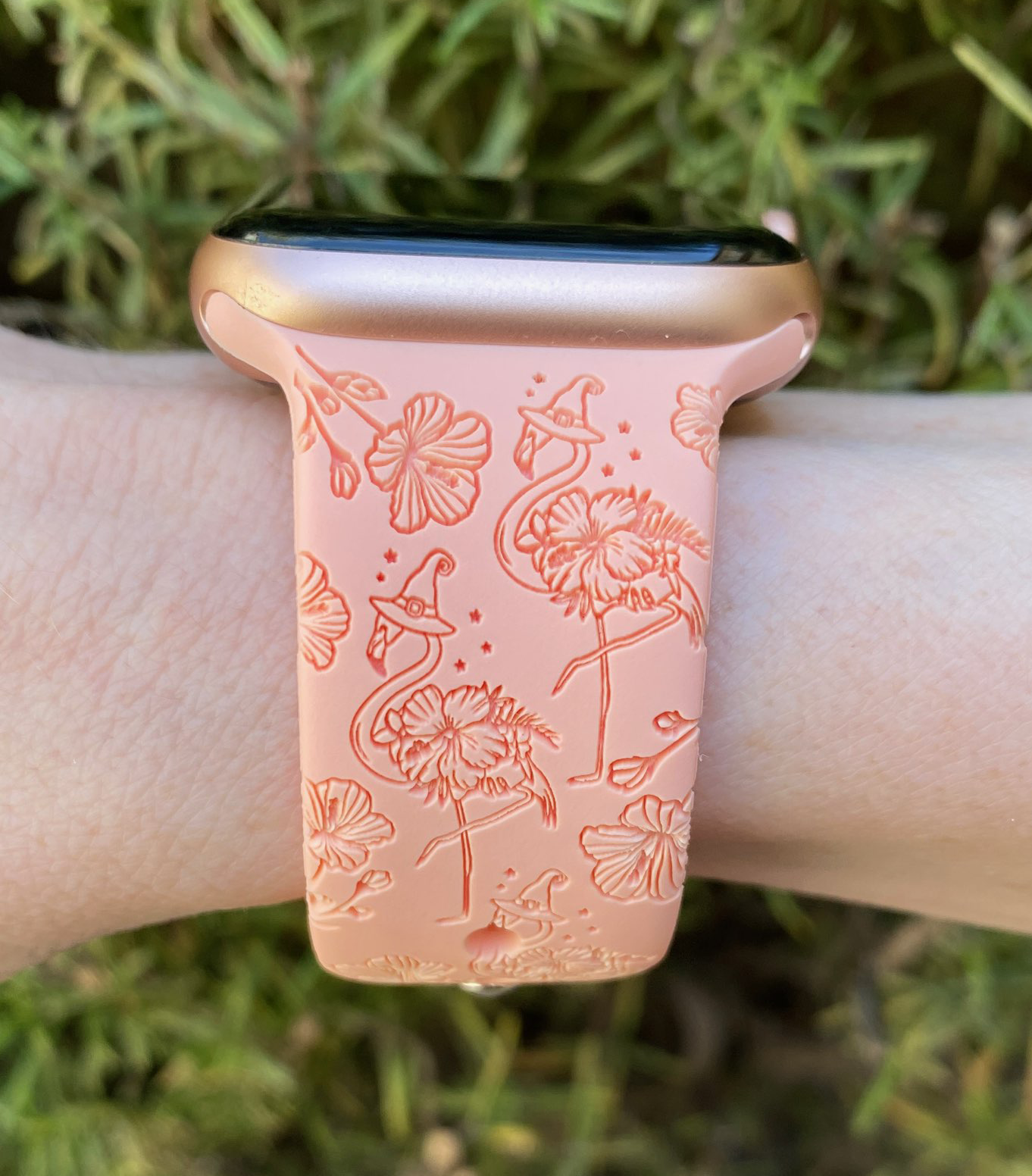 Halloween Flamingo Watch Band For Apple Watch
