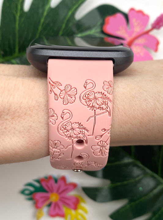 Flamingo Lover Fitbit Versa 1/2 Watch Band
