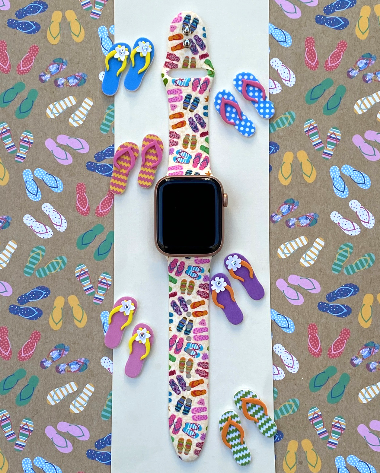 Flip Flops Watch Band For Apple Watch