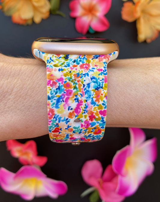 Field of Flowers Watch Band For Apple Watch