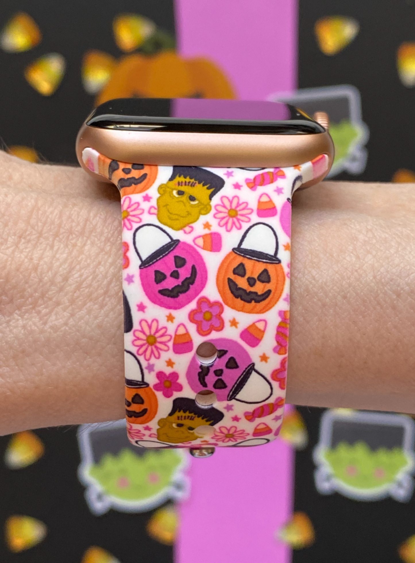 Trick or Treat Halloween Watch Band For Apple Watch