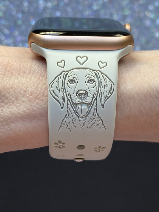 German Shorthaired Pointer Dog Watch Band For Apple Watch
