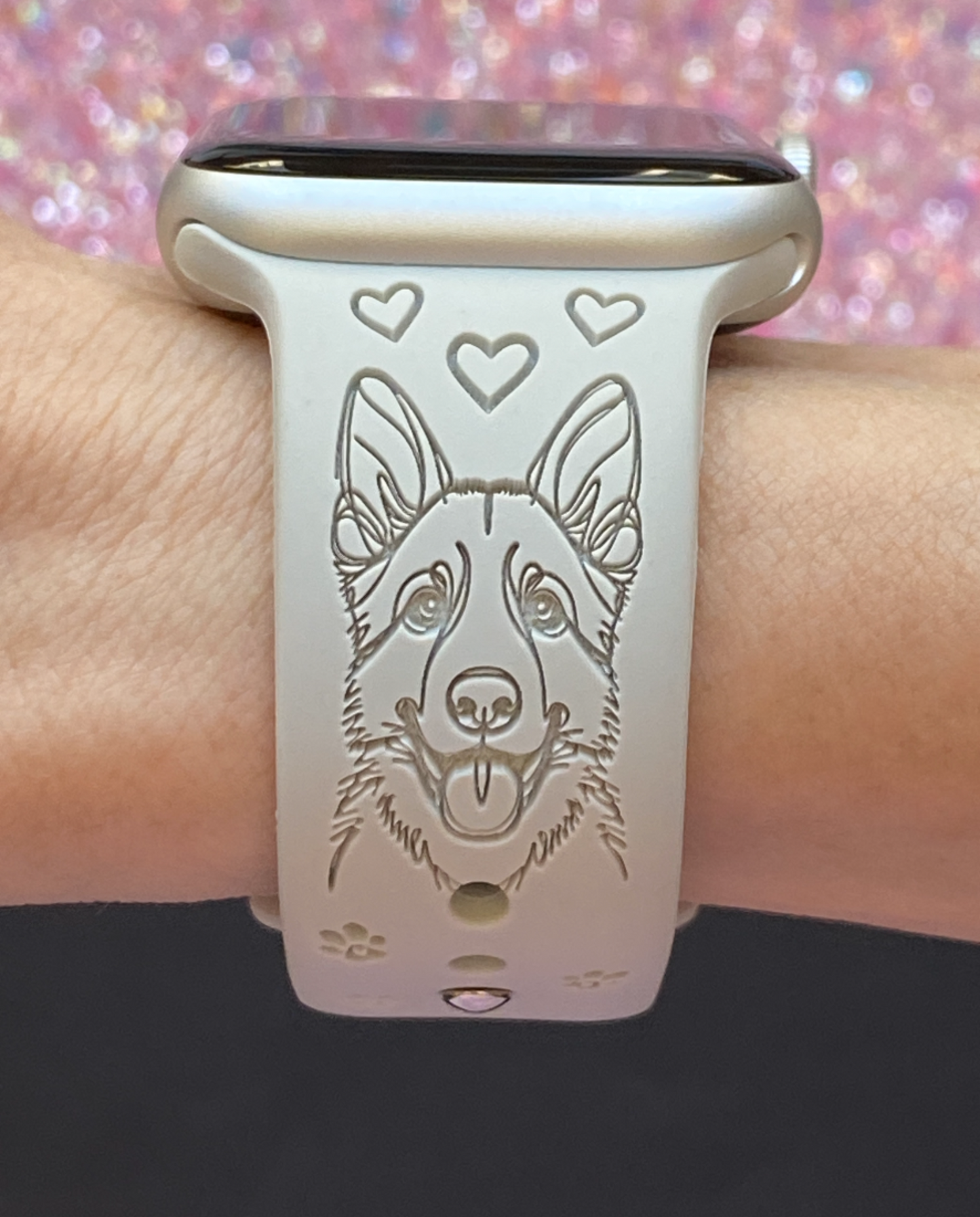German Shepherd Dog Watch Band For Apple Watch