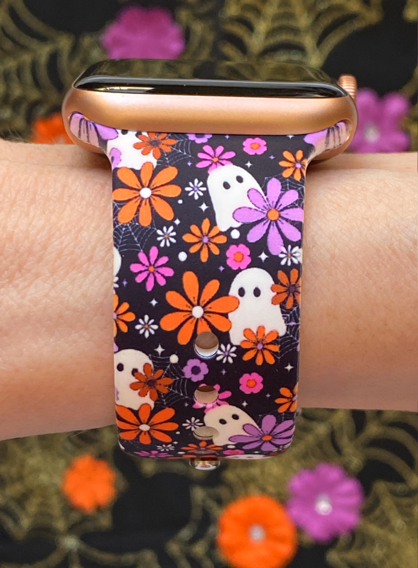 Fa-boo-lous Ghostly Watch Band For Apple Watch