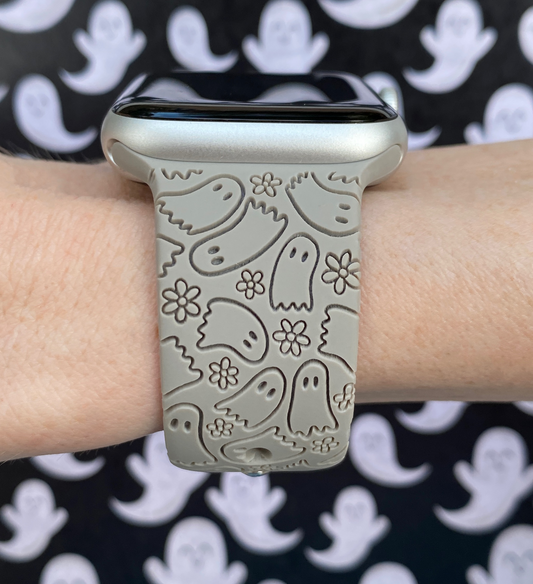 Ghosts Halloween Watch Band For Apple Watch