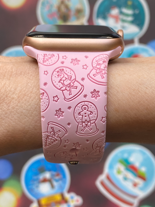 Snow Globes Watch Band For Apple Watch