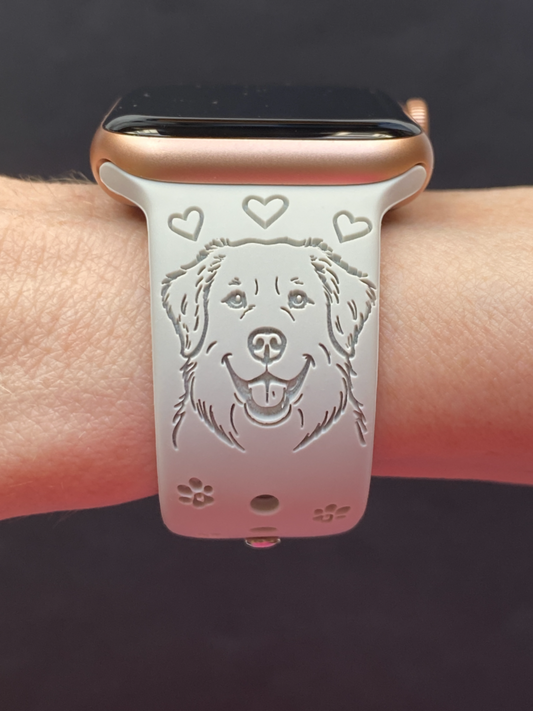 Great Pyrenees Dog Watch Band For Apple Watch