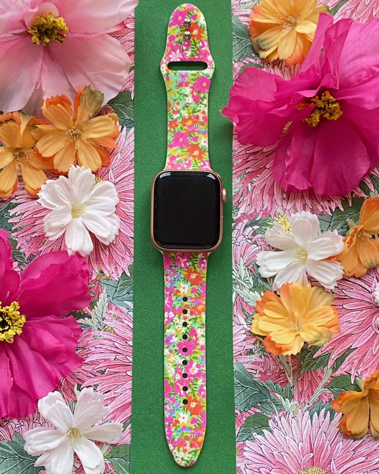 Spring Field of Flowers Watch Band For Apple Watch