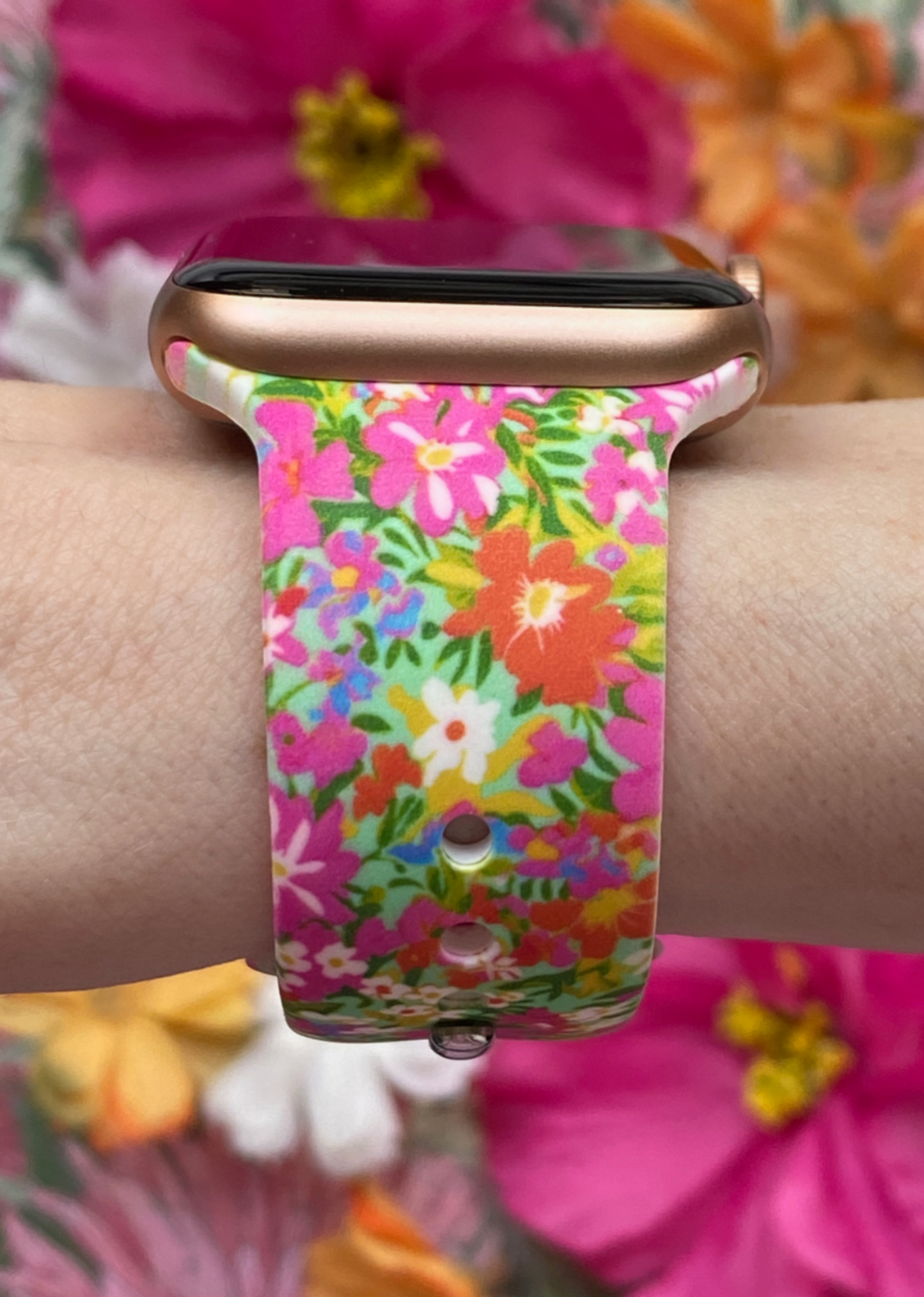 Spring Field of Flowers Watch Band For Apple Watch