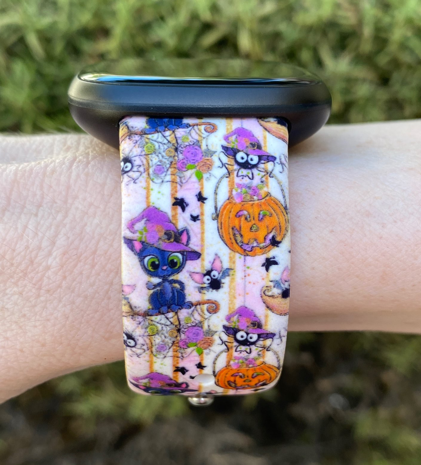 Halloween Friends Fitbit Versa 3/Versa 4/Sense/Sense 2 Watch Band
