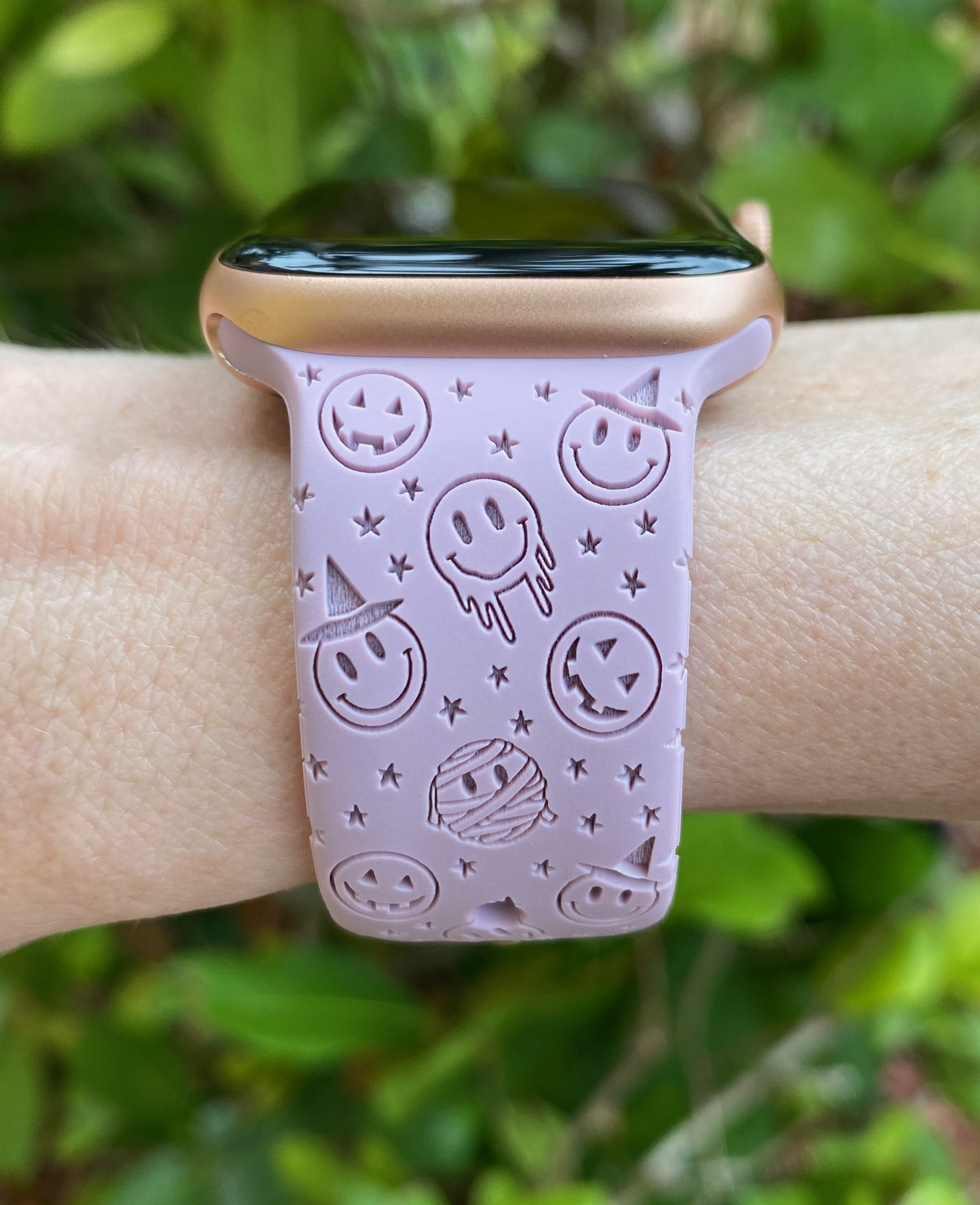 Spooky Smiley Apple Watch Band