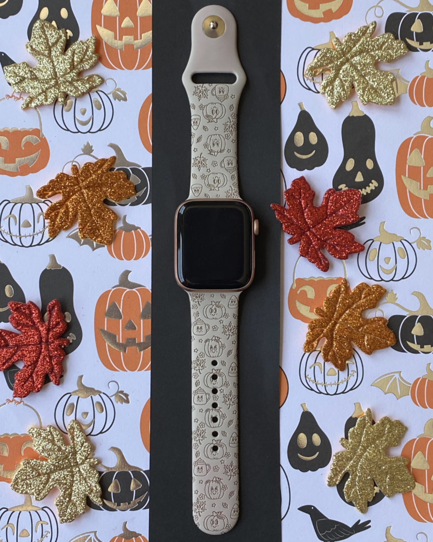Happy Pumpkins Watch Band For Apple Watch