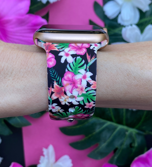 Hawaii Tropics Watch Band For Apple Watch