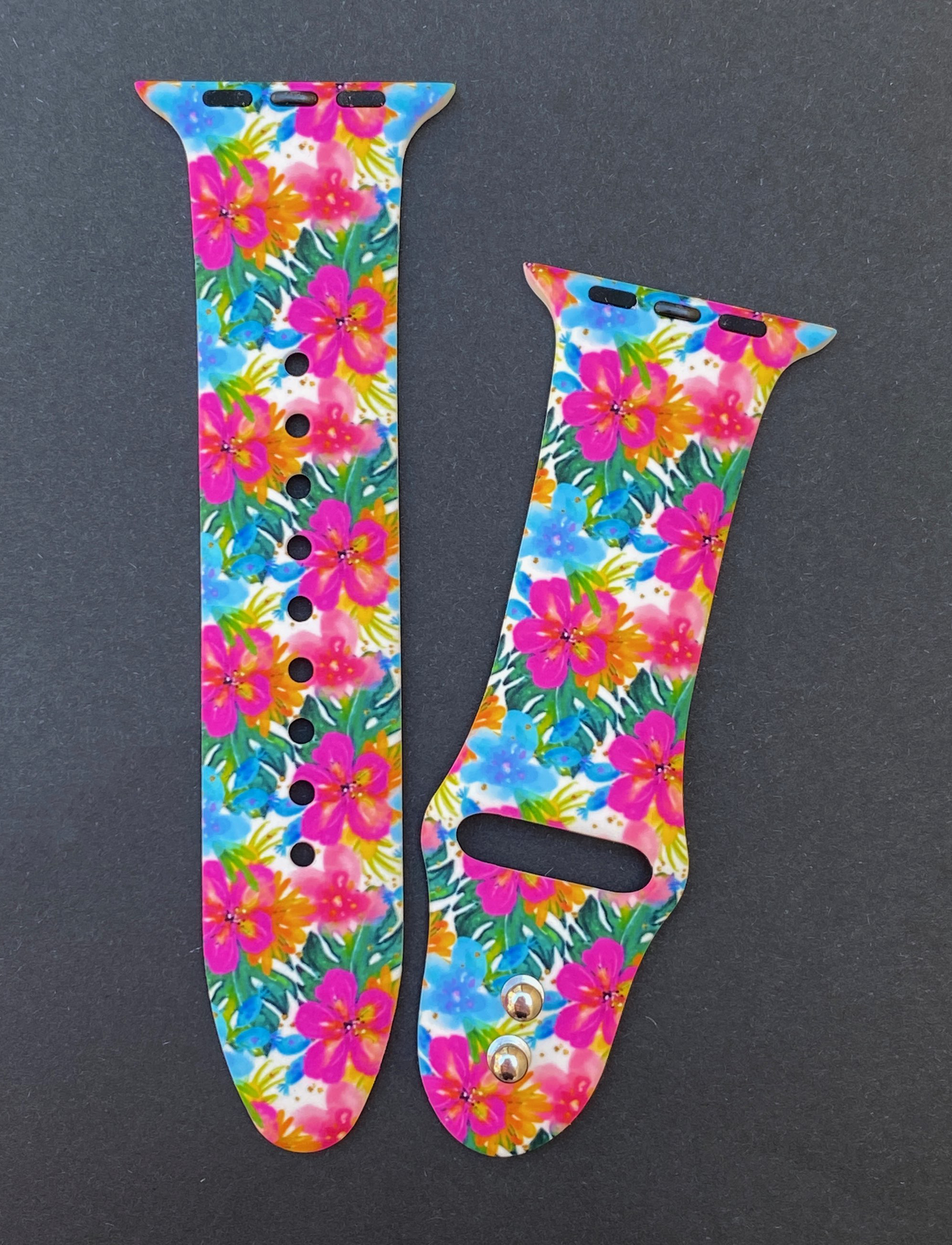 Hibiscus Watch Band For Apple Watch