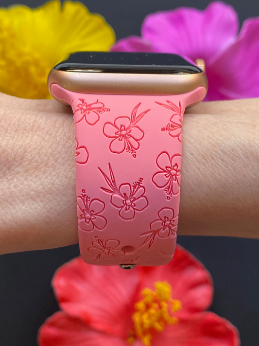 Hibiscus Lover Watch Band For Apple Watch