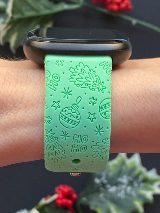 Holiday Christmas Trees Fitbit Versa 3/Versa 4/Sense/Sense 2 Watch Band