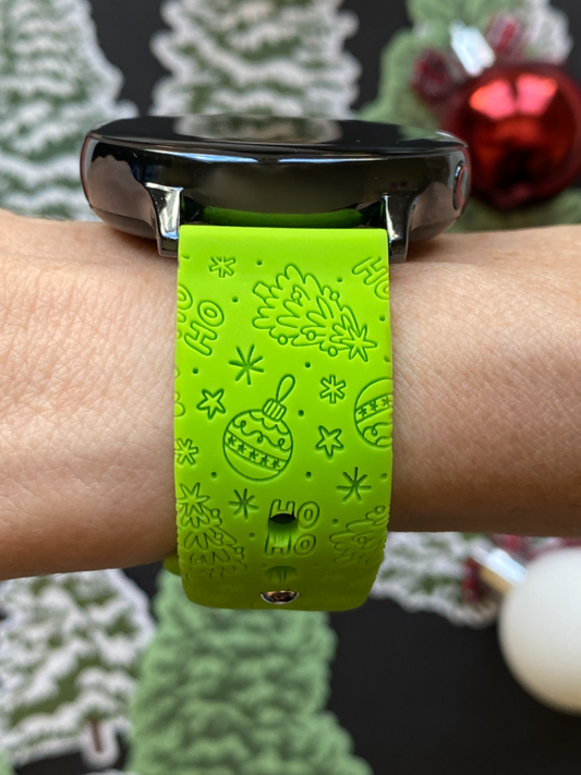 Holiday Christmas Tree 20mm Samsung Galaxy Watch Band
