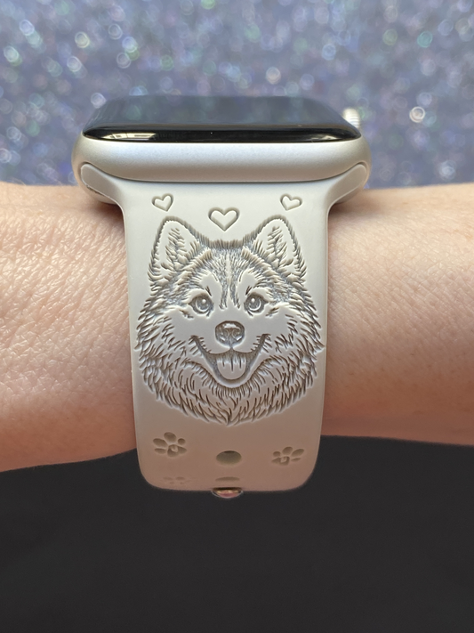 My Pet Husky Dog Watch Band For Apple Watch