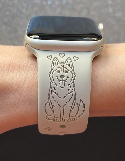 My Siberian Husky Dog Watch Band For Apple Watch