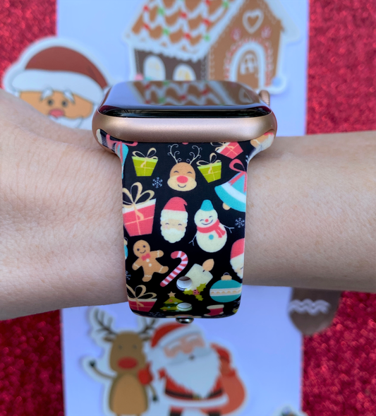 Jolly Christmas Watch Band For Apple Watch