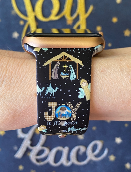 Christmas Joy Watch Band For Apple Watch