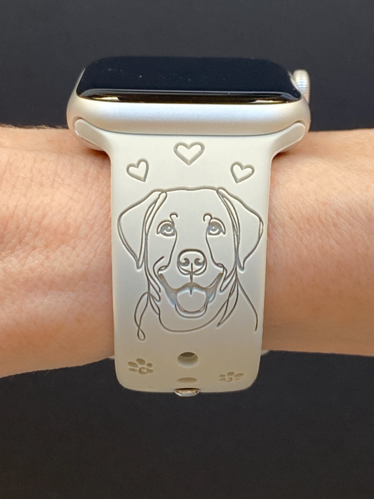 Labrador Retriever Dog Watch Band For Apple Watch