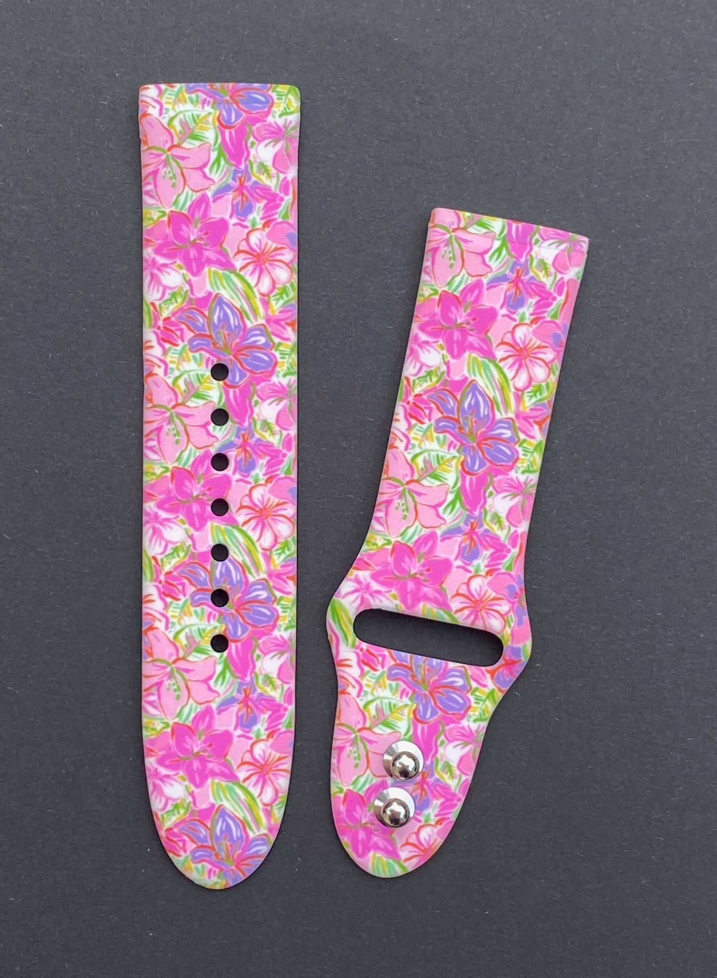 Lavender Tropics Fitbit Versa 3/Versa 4/Sense/Sense 2 Watch Band