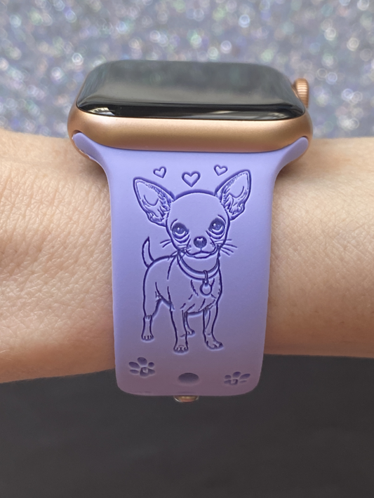 My Best Friend Chihuahua Dog Watch Band For Apple Watch