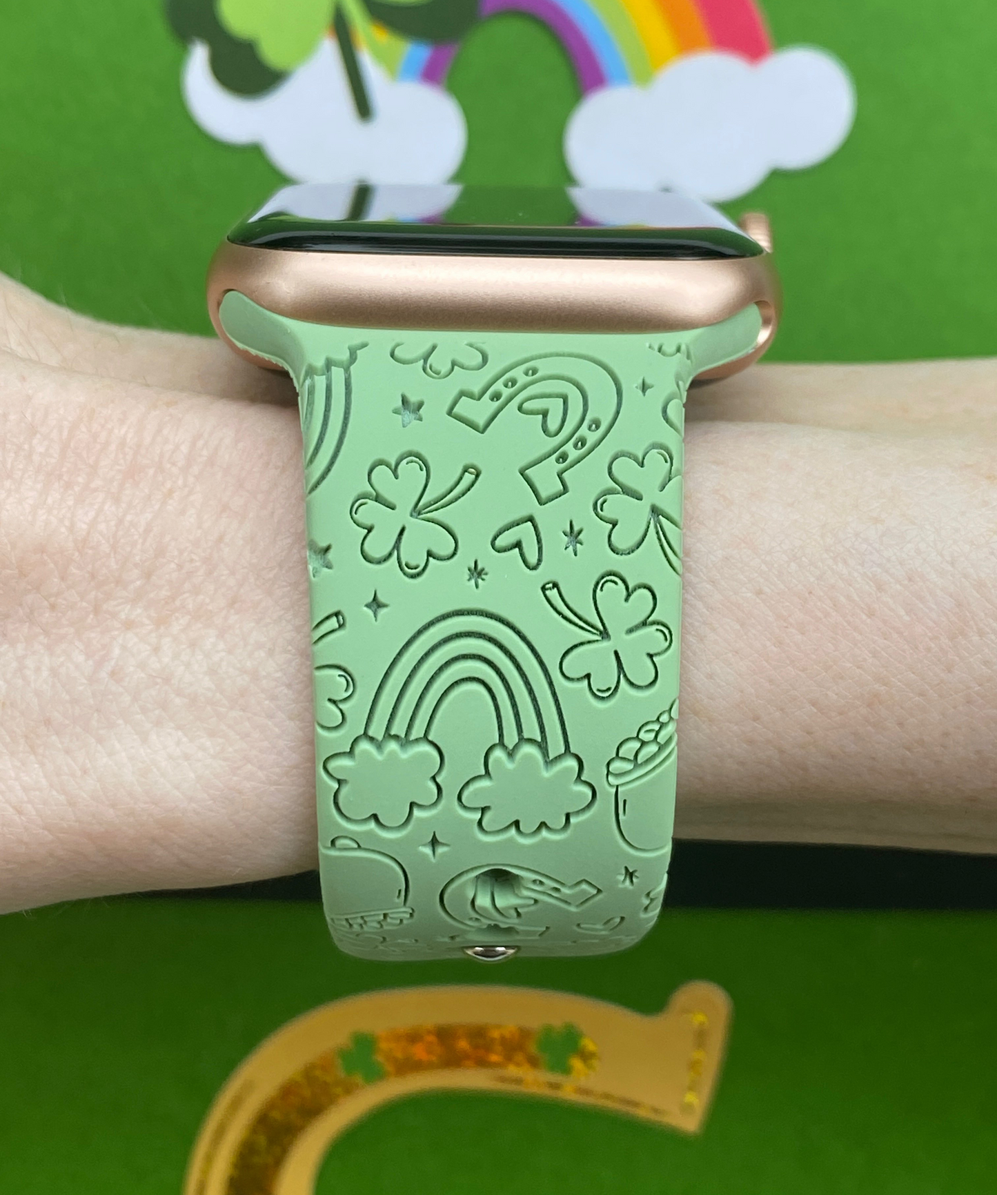 Lucky St Patrick's Day Watch Band For Apple Watch