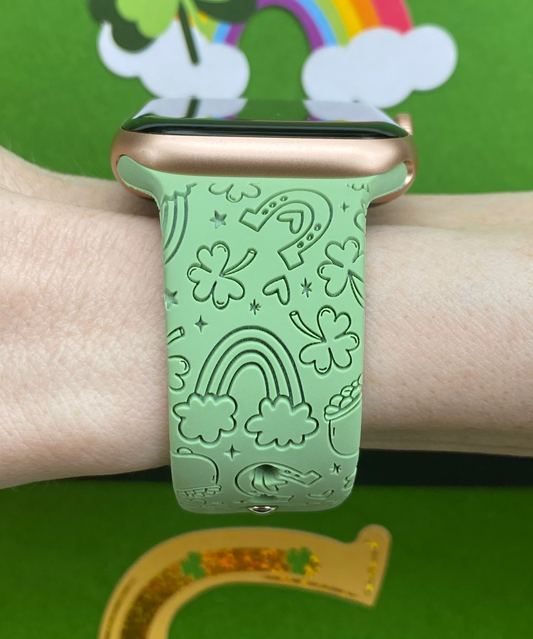 Lucky St Patrick's Day Watch Band For Apple Watch