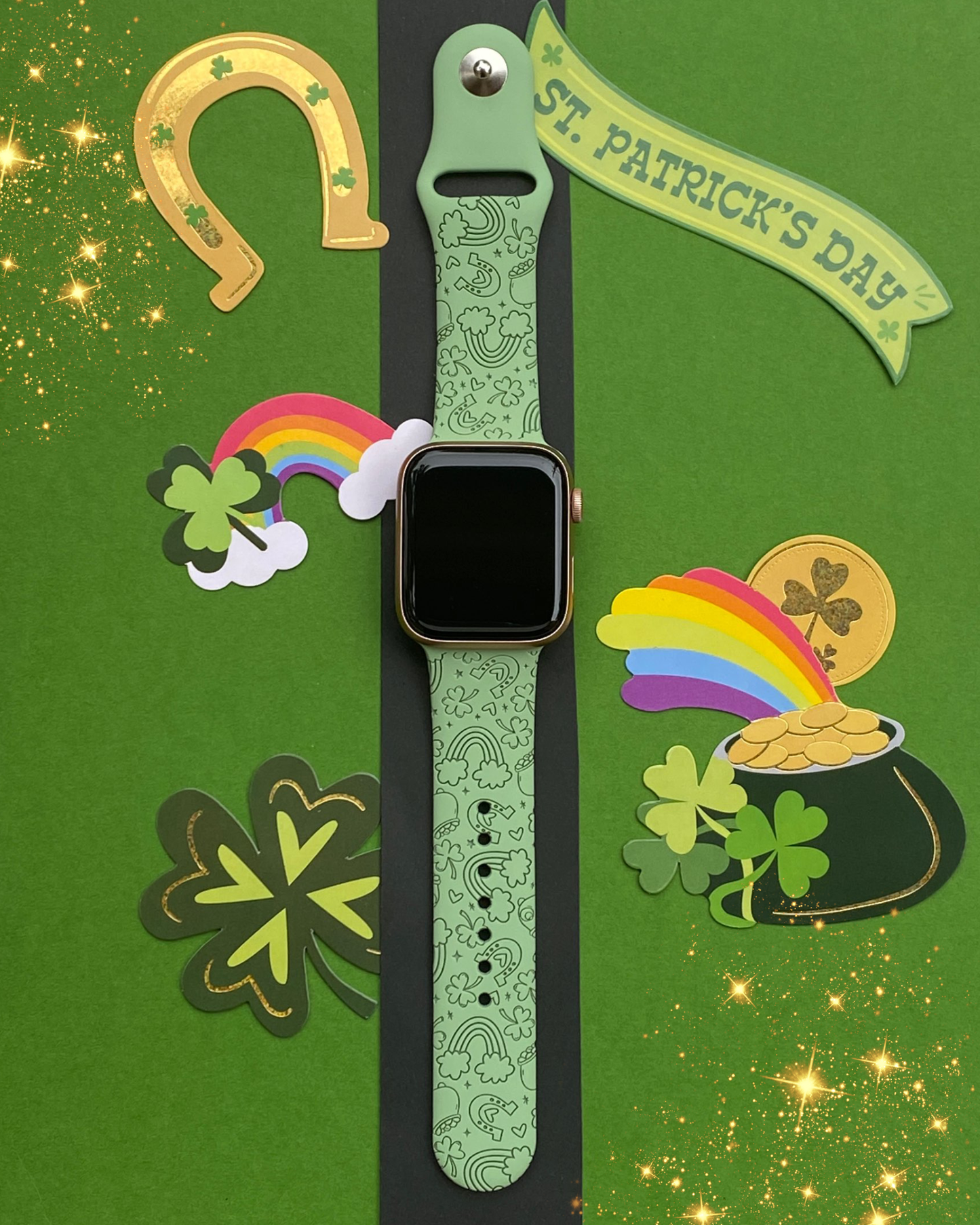 Lucky St Patrick's Day Watch Band For Apple Watch