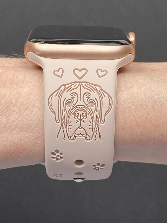 Mastiff Dog Watch Band For Apple Watch