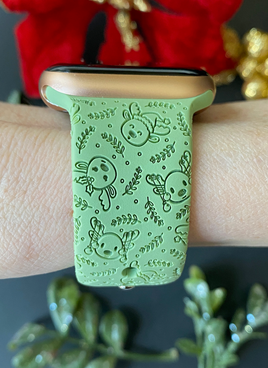 Christmas Moose Watch Band For Apple Watch