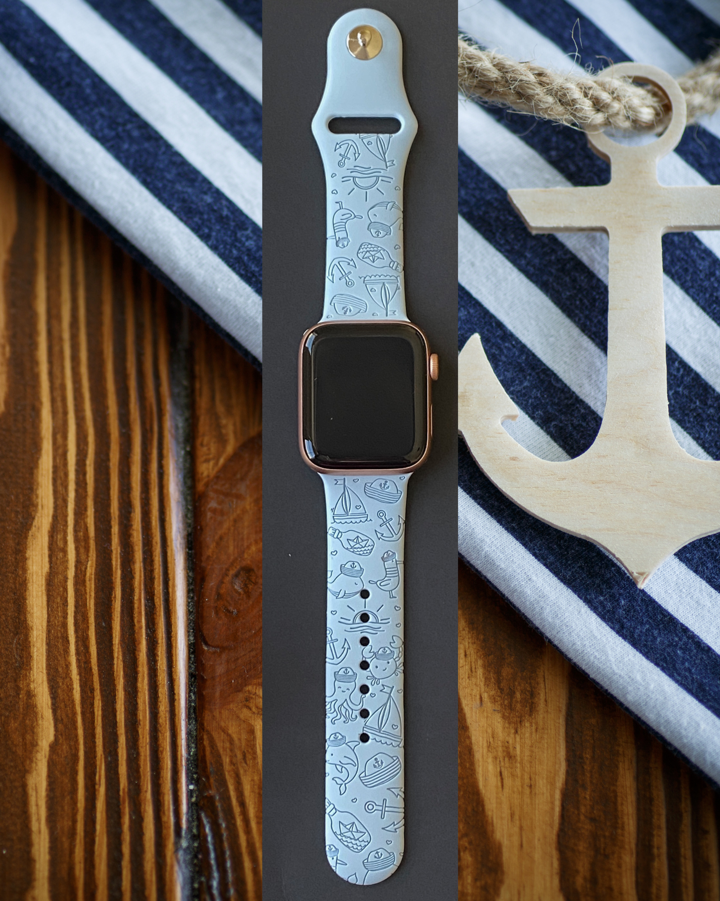 Nautical Watch Band For Apple Watch