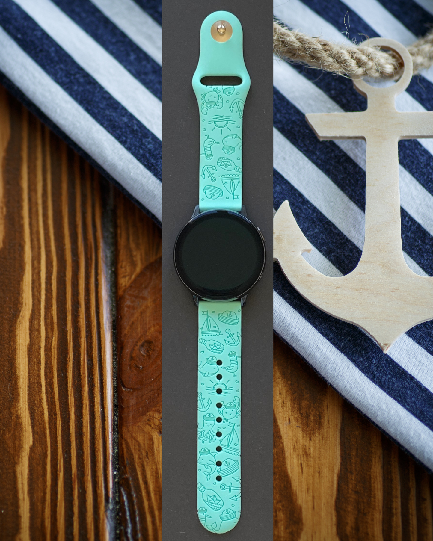 Nautical 20mm Samsung Galaxy Watch Band